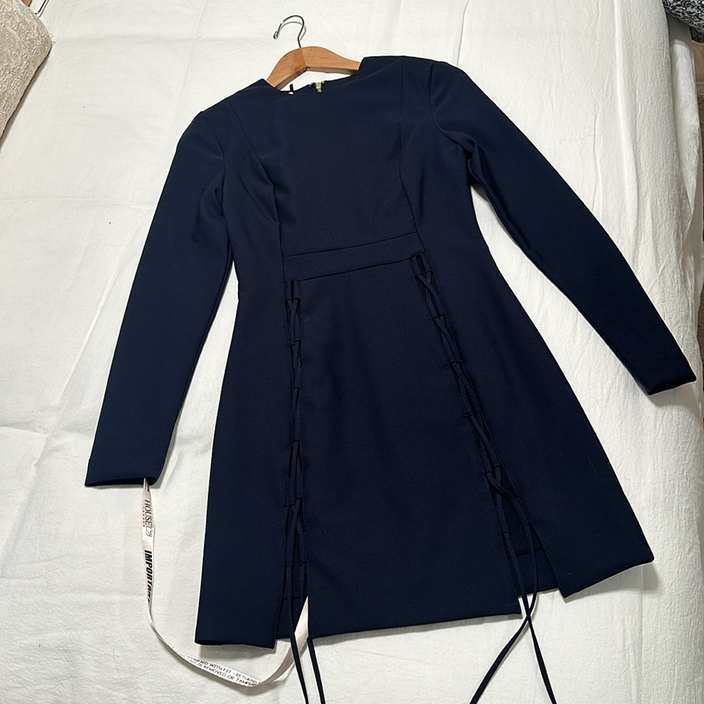 House of CB BELLEZZA Dress in Navy